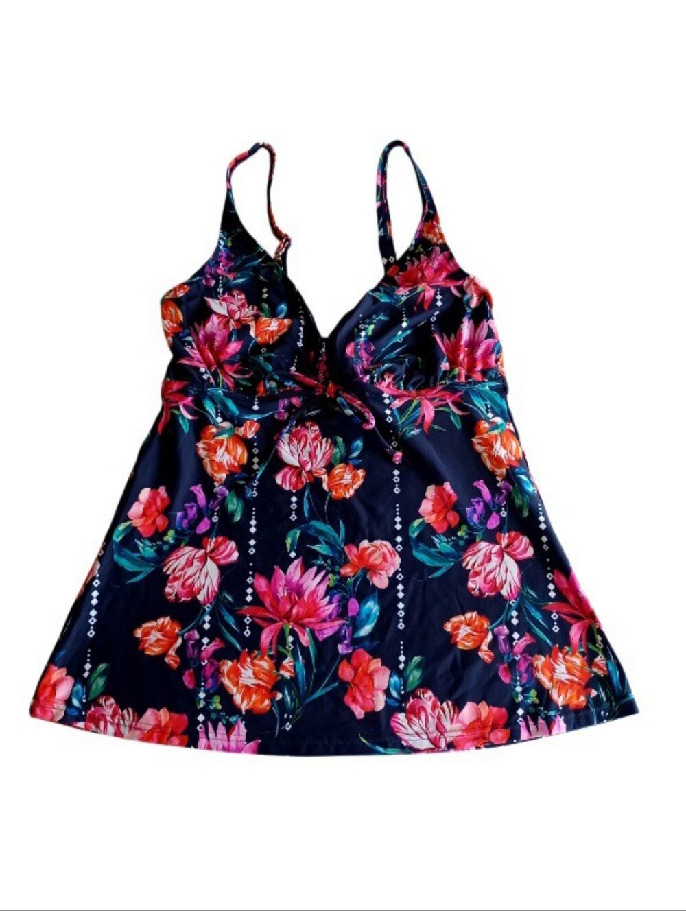 VENUS Sunseeker Floral Drop Tankini Swim Top, size 6 - Picture 8 of 16